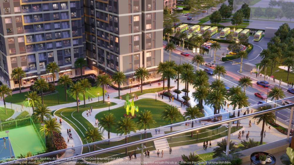 tiện ích phân khu glory heights